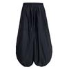 Summer Plus Size Loose Bloomers Women's Design Sense Wide-leg Pants All-match Cotton and Linen Pants