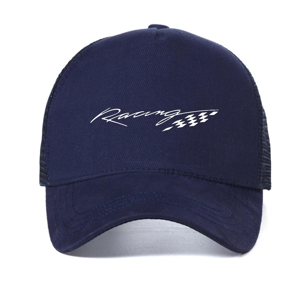 Design Fashion Racing Baseball Cap Women Men Outdoor Mesh Snapback Hats Casual Breathable Adjustable Trucker Hat