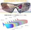 [Karsaer] Polarized Sunglasses for Men and Women, UV400, for Sports, Baseball, Running, Fishing, Hiking, Etc., Unisex E1111