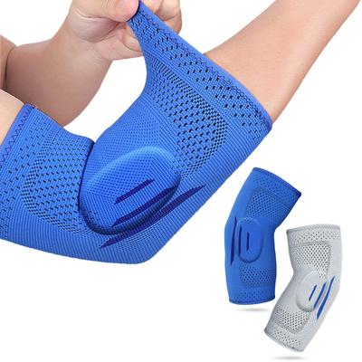 1pc Ellenbogenbandage Pad Kompressionsunterstützung Armmanschette Armband Ellenbogenmanschette Pad Klammer für Sehnenscheidenentzündung Reduzieren Schmerzen Sport Armschutz
