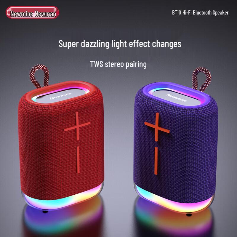 Newman HD BT10 Portable Bluetooth Speaker CN plug (adapter included)