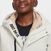 Nike Systems Three-In-One Fashion Comfortable Hooded Jacket Kids Jacket Light-Bone HQ7180-072