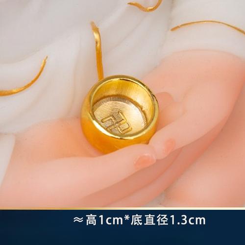 Buddhas Werkzeug aus Zinklegierung im chinesischen Stil, Amitabha Buddhas kleine Pagode, Kräuterornament des Apotheker-Buddha Feng Shui Buddhismus