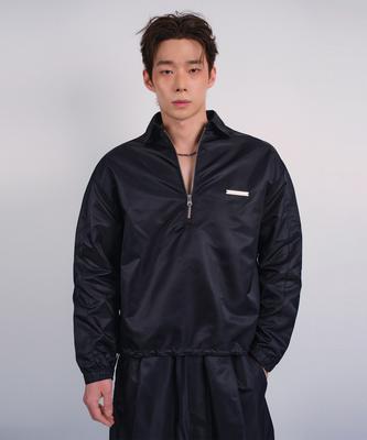 Lekodinghauseu Rec Nylon Half Zip-Up [Navy]