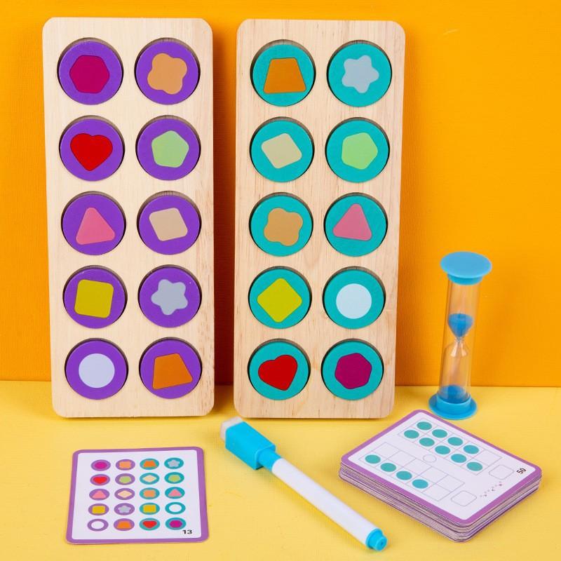 Educatief geheugenschaakspel voor kinderen Baby hersengeheugenoefening Concentratietraining Ouder-kindspellen Schaken