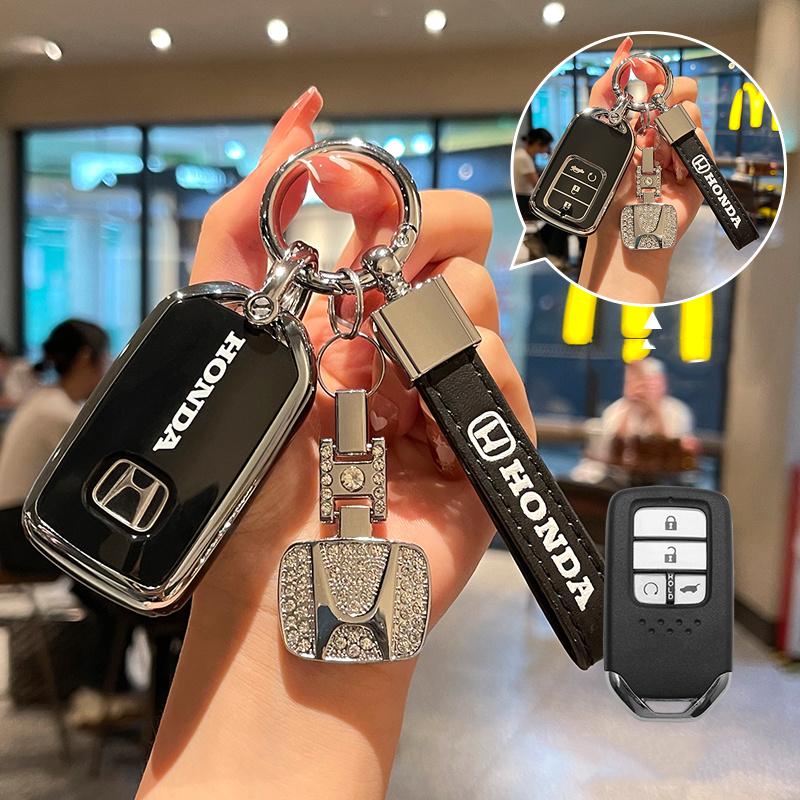 Car modification rear key cover applicable For Honda Logo Hyundai Nissan Infiniti including key pouch CR-V Auto Interior Key Bag TT5