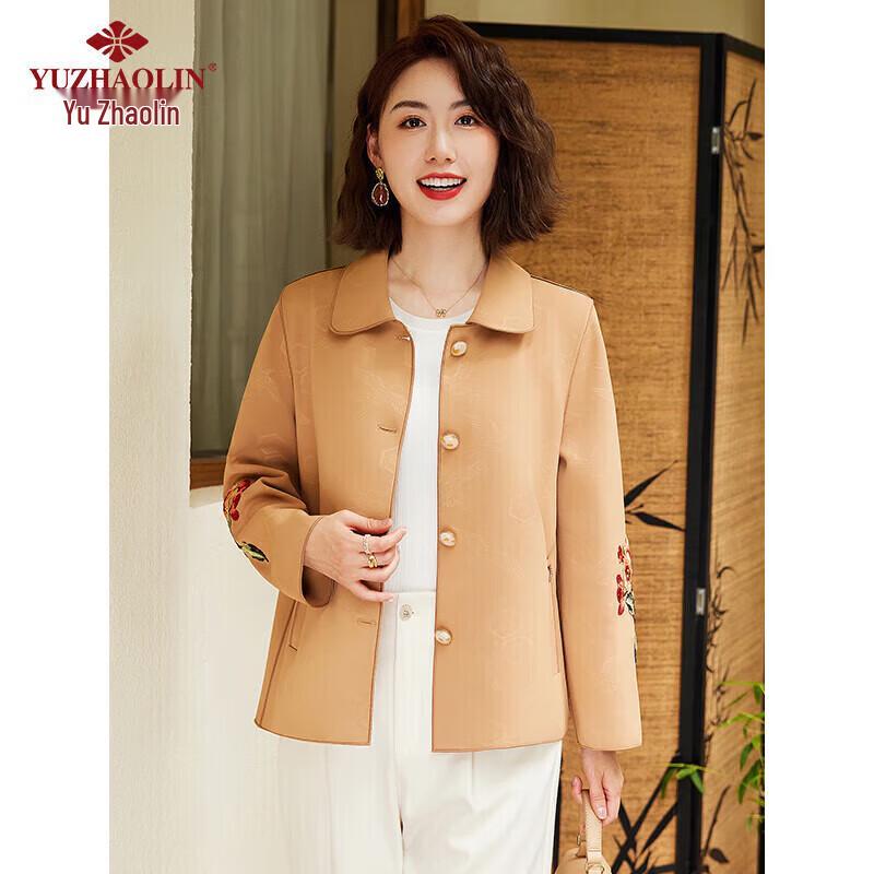 

Yuzhaolin Elegant Embroidered Spring Autumn Jacket 3XL