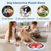 Pet Slow Feeder Bowl and Toy: Leaking Food Tray for Cats and Dogs, Educational Feeding Toy