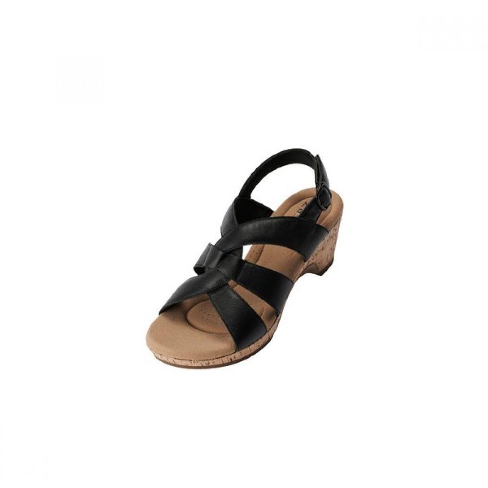 naturalizer Women S Cocoa Cork Sandal Black w9dl0013S11nt