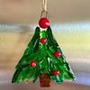 Weather Resistant Clear Christmas Tree Decoration Easy To Hanging Shatterproof Ornament For Indoor Outdoor Use