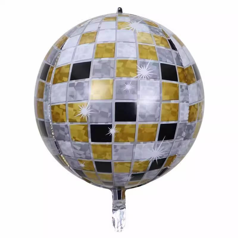 22" 4D Disco Aluminum Foil Balloon for Parties & Events