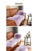 Australian Sheepskin Leather Pattern Wool Sofa Cushion, Carpet, or Bedside Rug – Spliceable into One Sheepskin Piece