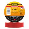 3M Scotch No.35 Harness Tape Red 19mmX0.18mmX20m Electrical Insulation