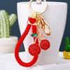Creative Bling Rhinestone Watermelon Fine Workmanship Portable Bag Pendant Fashion Jewelry Decor Gift For Friends Bag Charm