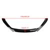 Gloss Black Front Spoiler Lip Performance Fit Seat Leon 5F 2012-2020