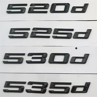 3D ABS Pro BMW E39 F10 E60 F11 530d 520d 520i 535d 535i 540i 525d 530i Znak Písmena Samolepka Odznak na Kufr Auta Příslušenství