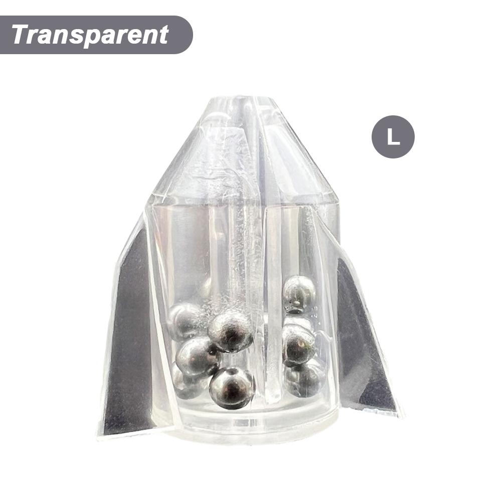 1PC 3/7G Lure Bait Counterweight Fish-Attracting Sound Tube Equipped With Metal Ball Fishing Accessories