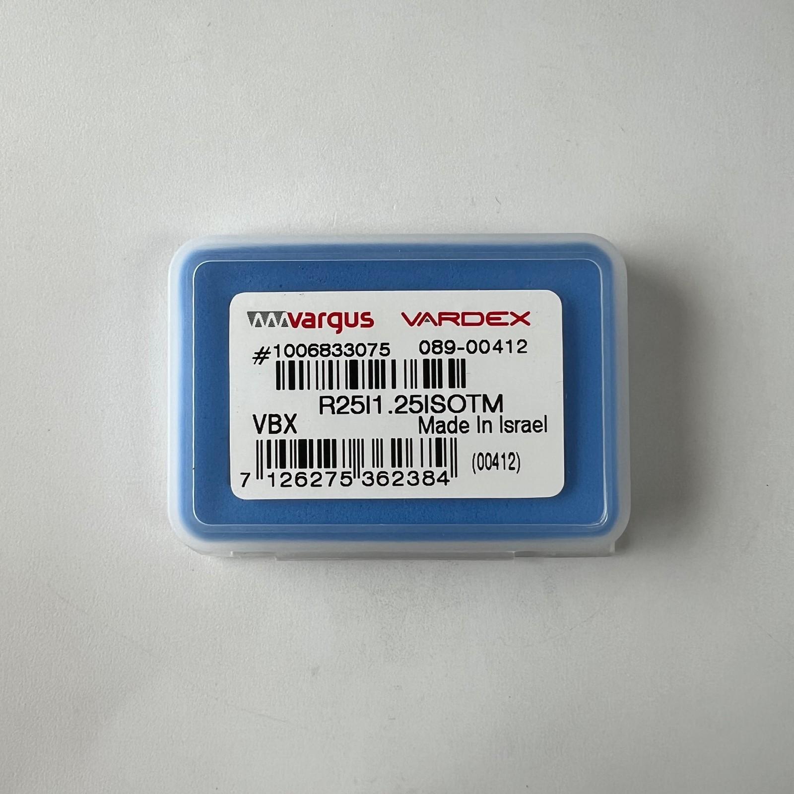vargus / R25I1.25ISOTM VBX / Original genuine CNC alloy blade 2 Pcs