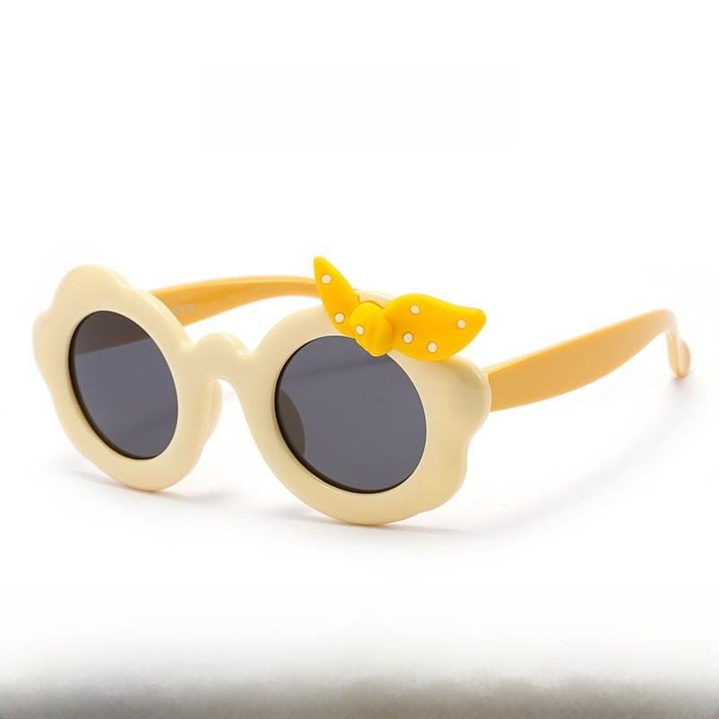 Childrens Butterfly Shape Sunglasses With Polarized Tac Lenses For Uv400 Sun Protection