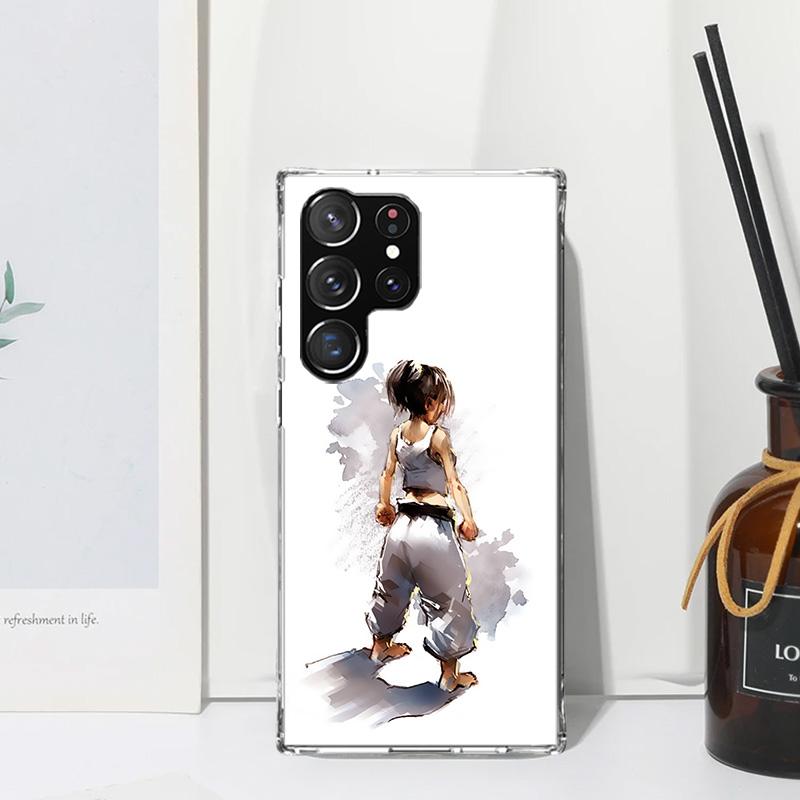 Oyama Kyokushin Karate Handyhülle Für Samsung Galaxy S25 S24 S23 S22 Ultra S21 FE S20 Plus S10 + S10E Kunst Fundas Rückseite S24