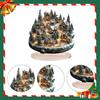 Christmas Decorations 2D Acrylic Sign Desk Display Snow Scene House Desktop Decoration for Holiday