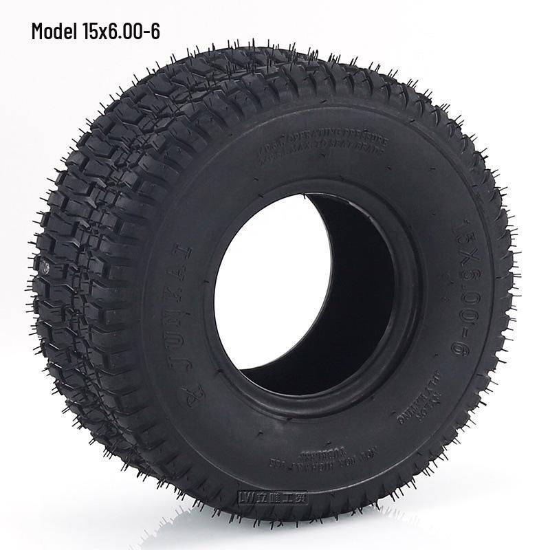 

ATV 15x6.00-6 Beach, Lawn, Golf & Agricultural Vacuum Tire With accessories