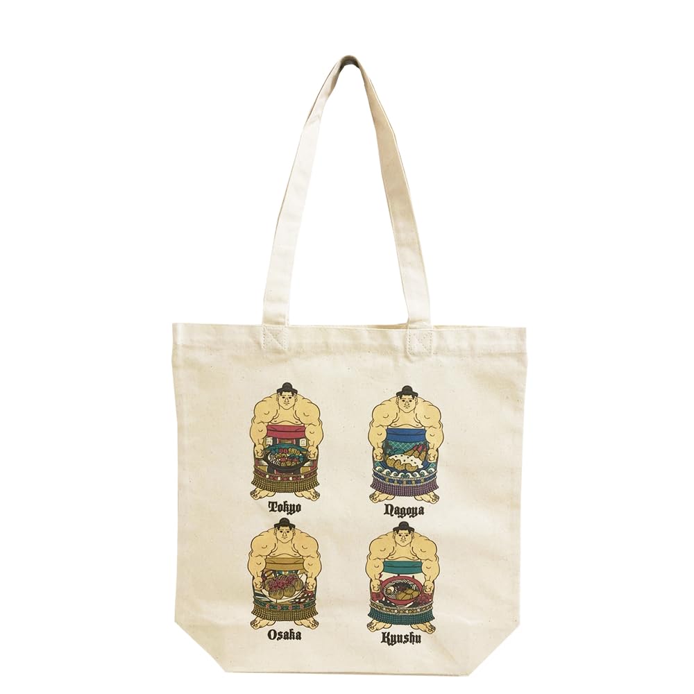 

Studio Okanotion Yokozuna Sumo Tote Bag Honba Osaka Nagoya Kyushu YOKOZUNA [MINT GARAGE]