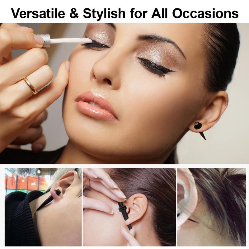 50pcs 14g-00g Ear Plugs Cone Auricle Puncture Jewelry Comfortable Piercing Earrings Ear Gauges Expanders Unisex Acrylic