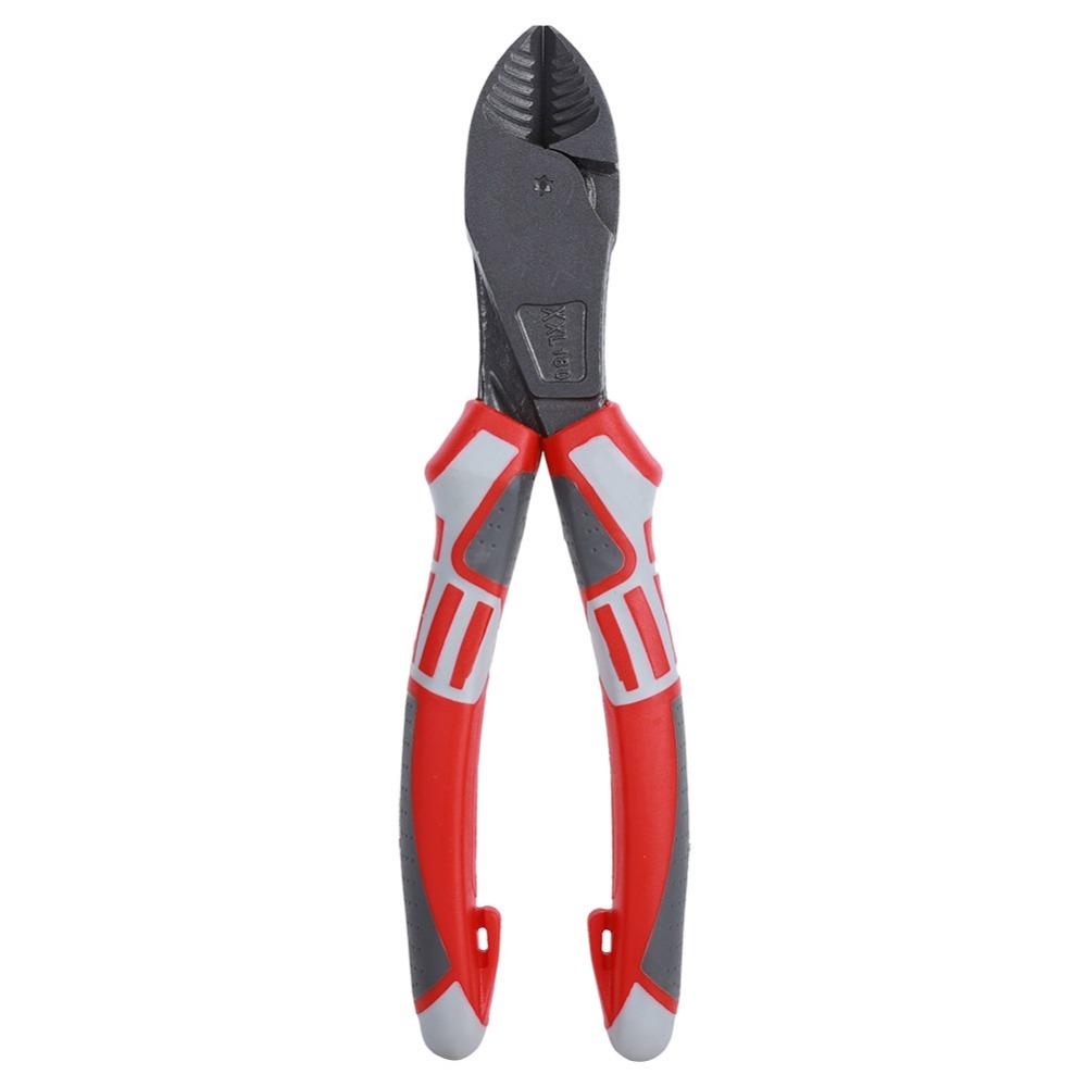 Ergonomic Handles Electrician Pliers 7 Inch Length Wire Cutter Pliers Electrical Repair