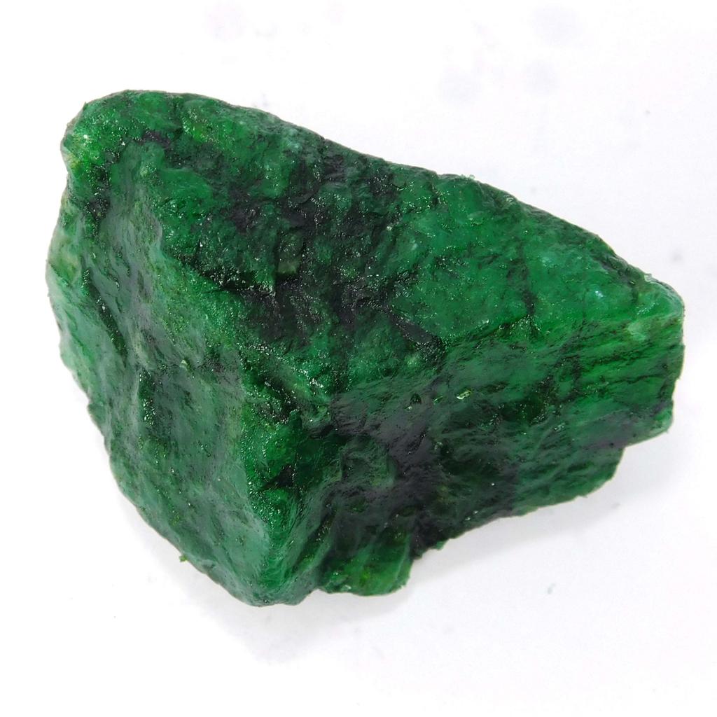 Natural Emerald Huge Rough 204 Ct Earth Mined Green Loose Gemstone