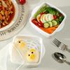Plastic Steamer Microwave Oven Special Steamer With Lid Cookware Steamer Household Steamed Buns Vegetables Kitchen Cooking Tools