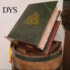 Illustration Book Green Faux Leather Design Elaborate Layout Spell Information Book-of-Shadows Colorful Collection Charmed of Shadows Home Supply