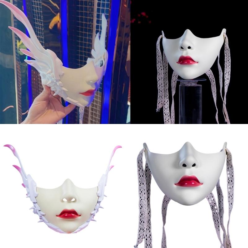Mechanical Winged Mask Masquerade Mask Half Face Mask Halloween Cosplay Accessories for Women Men Masquerade Cosplay
