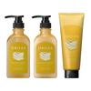 DROAS Moist Glossy and Hair Mask 3-Piece Set Shampoo, Treatment,