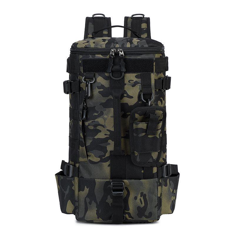 Multifunctional Large Capacity Outdoor Backpack for Hiking & Fishing with Sea Rod Holder
