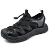 Fashion 2025 New Men's Beach Sandals Quick-Dry Water Shoes Non-Slip Sole Lightweight Breathable for Summer Swimming & Outdoor Activities