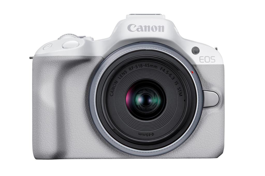 Canon EOS R50 Mirrorless Camera Standard Zoom Lens Kit White 376g (RF-S18-45) / APS-C / Approx. EOSR50WH-1845ISSTMLK