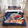Conjunto de Roupa de Cama 3 Peças Meet George Jetson - Inclui Capa de Edredom e Fronhas, Adequado para Todas as Estações, Lavável à Máquina - Presente Ideal para Fami