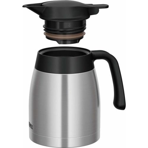 Thermos Stainless Pot 1L Stainless Black TTB-1000 SBK