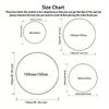 1pc Grinch Round carpet Painted Printed circular carpet, home door mat, outdoor travel protection carpet
