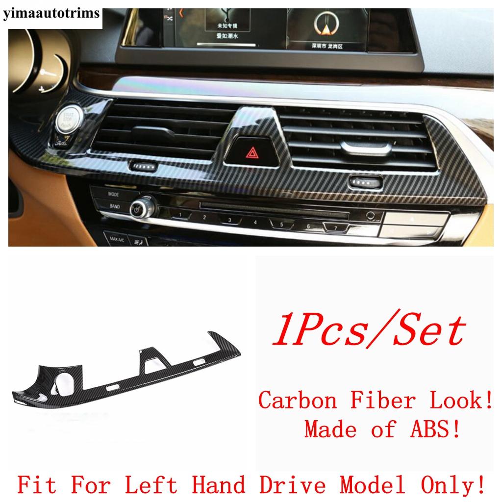 Steering Wheel/ Head Lamp / Gear Shift Panel / Dashboard Frame Cover Trim Accessories For BMW 5 Series G30 525i 530i 2017 -