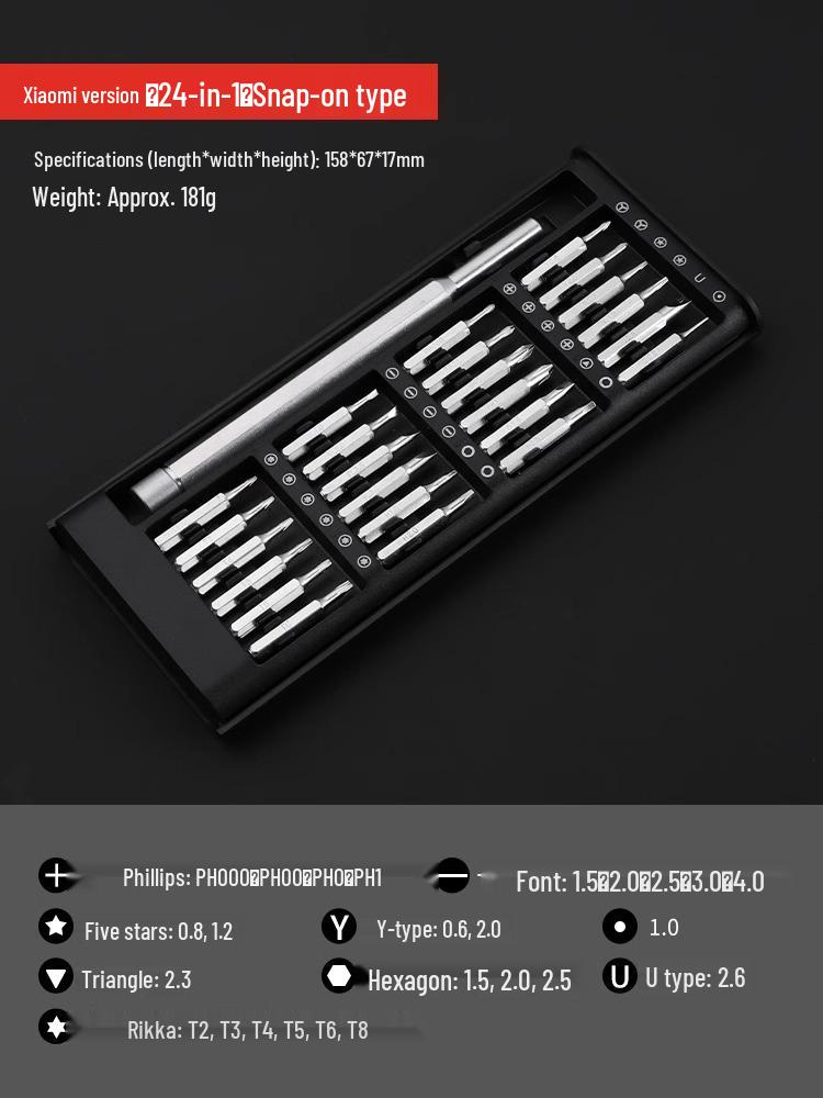 Screwdriver Set for Household, Phone, Laptop & Computer Repair