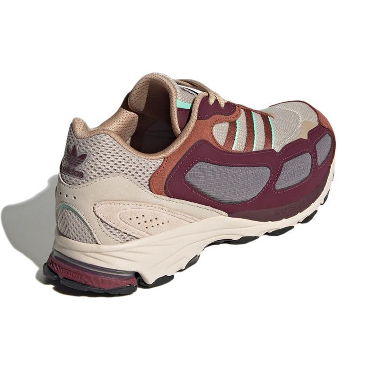 Adidas Originals Shadowturf Mesh Leather Suede Sports Running Retro Durable Low-Top Lifestyle Shoes Unisex Sneakers Purple Red HP7726