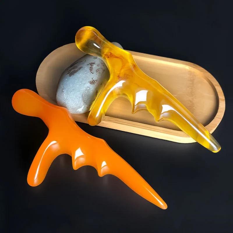 Massager Thumb-shaped Device Muscle Relaxation Unique Back Face Tools Manual Scalp Massagers Merdian Practical Fascia