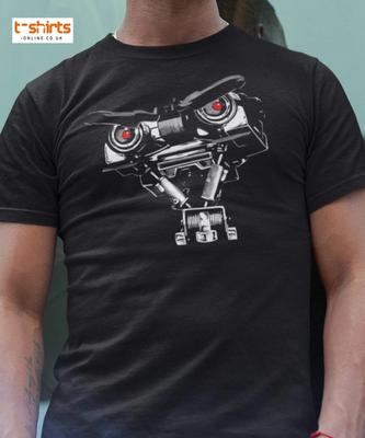 Short Circuit T-Shirt | Johnny 5 Robot Retro Tee