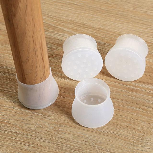 4 pezzi Mobili Tavolo Sedia Gamba Piedi Cappuccio Copertura Protezione Piedini Cuscinetti Antiscivolo Tappi Gambe Tavolo Sedia Copertura Protezione Piedi
