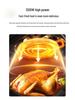 2025 Best-Selling Camel Air Fryer: Multi-functional Visual Electric Oven & Automatic No-Flip French Fry Maker