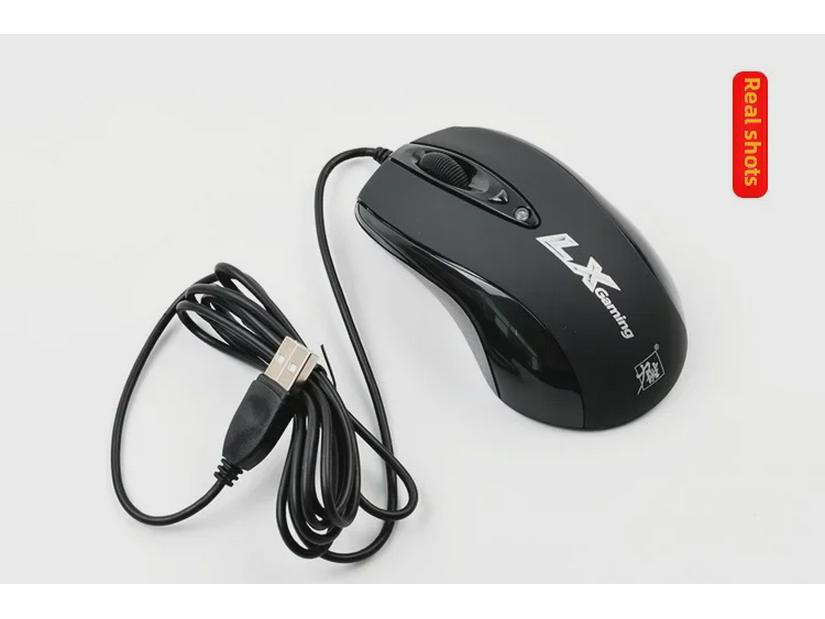 Lisheng LX-305 7-Button USB Wired Gaming Mouse for PC
