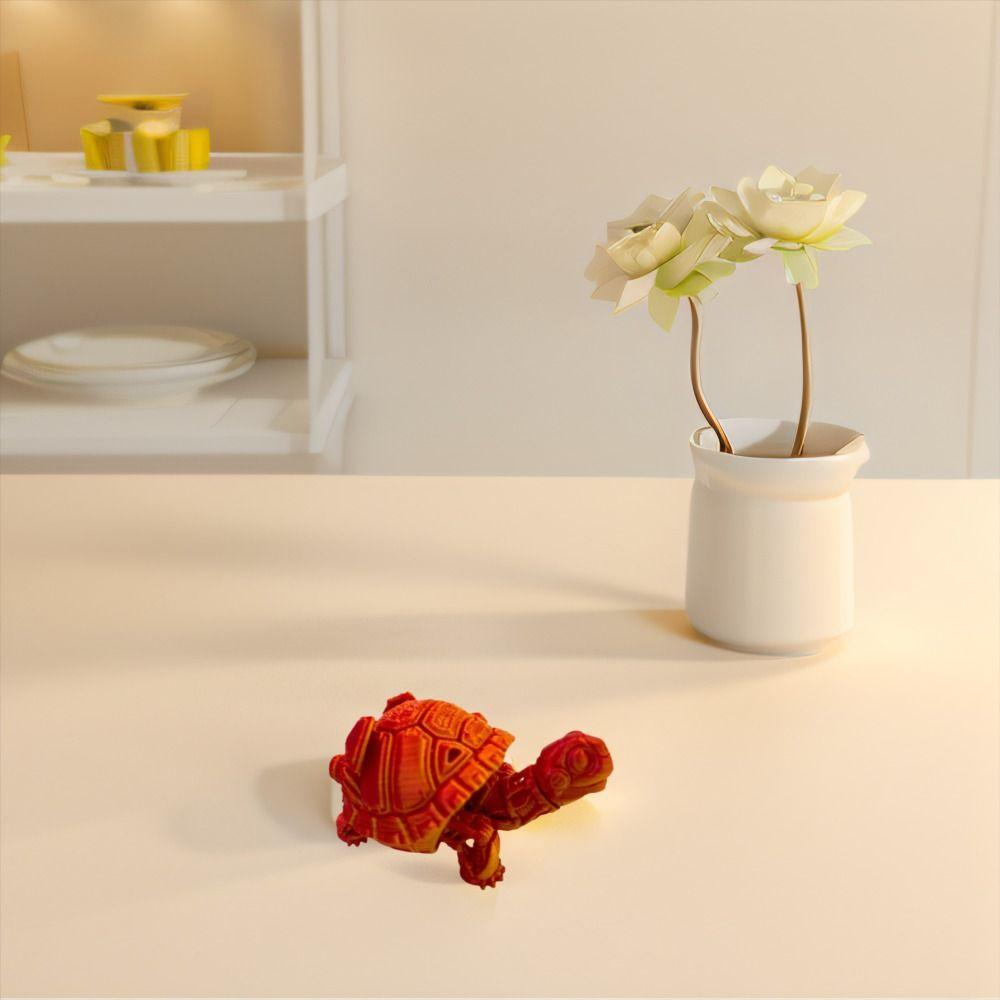 Plastic Simulated Animal Model Movable Animal Toys Desktop Decorations Stress Relieving Toys  Kids