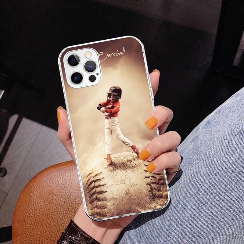 Baseball Sport Phnoe Case for Iphone 17 Air 16 11 12 13 Mini 14 Plus 15 Pro Max 7 8E SE 2020 16ProMax Phone Cover Coque 17 Air 1